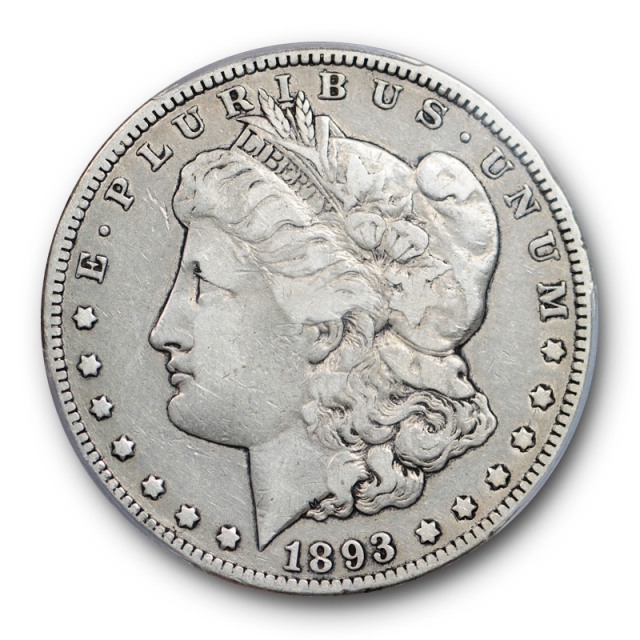 1893 O $1 Morgan Dollar PCGS F 15 Fine to Very Fine Key Date New Orleans Mint