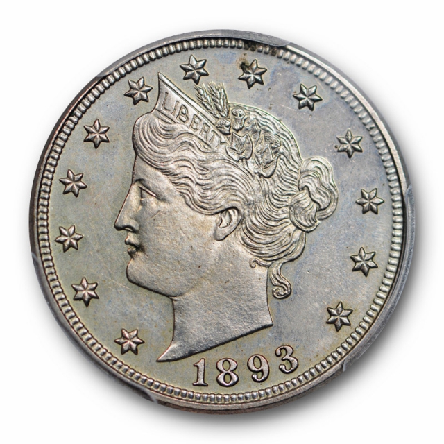 1893 5C Liberty Head Nickel PCGS PR 64 Proof Low Mintage Type Coin 