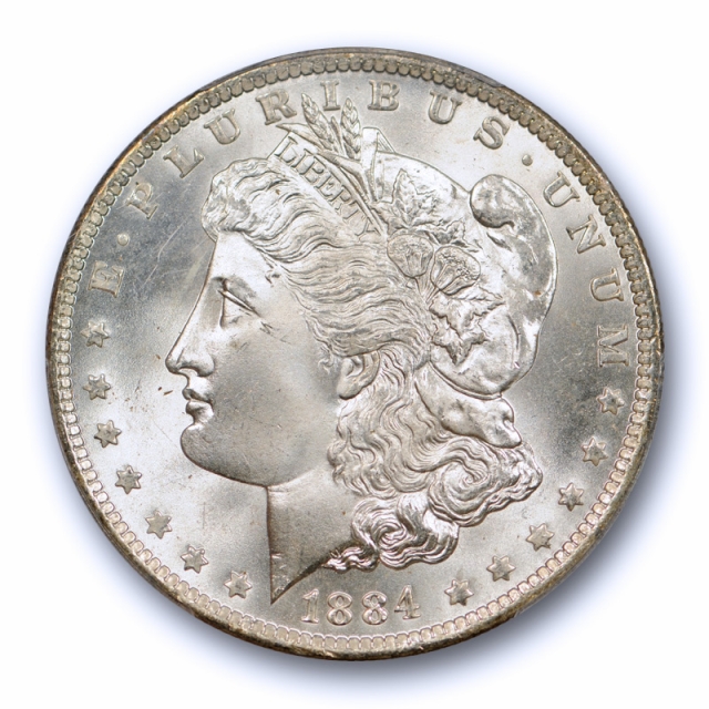 1884 O $1 Morgan Dollar PCGS MS 65 Uncirculated Lustrous Original Coin Cert#1770