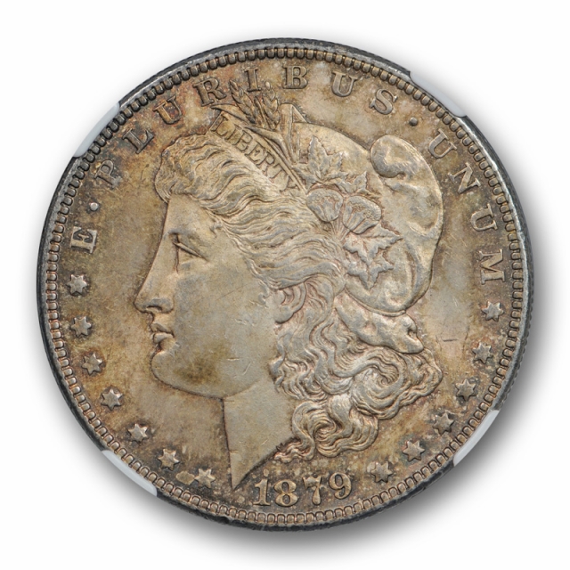 1879 S Reverse of 1878 $1 Morgan Dollar NGC MS 63 Uncirculated Original Toned 