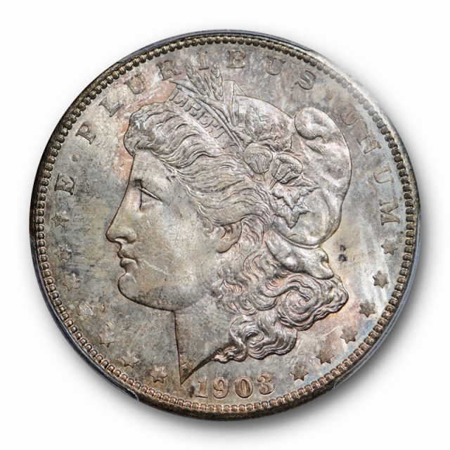 1903 O $1 Morgan Dollar PCGS MS 64 Uncirculated Original Toned Cert#85711