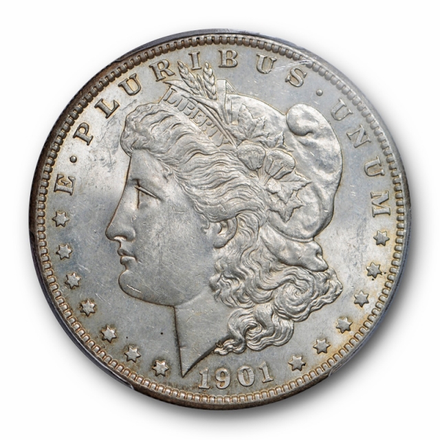 1901 S $1 Morgan Dollar PCGS MS 62 Uncirculated San Francisco Mint Original 