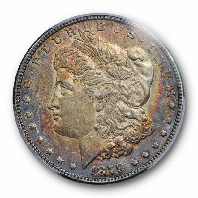 1879 S $1 Reverse of 1878 Morgan Dollar PCGS XF 45 Extra Fine to AU Toned