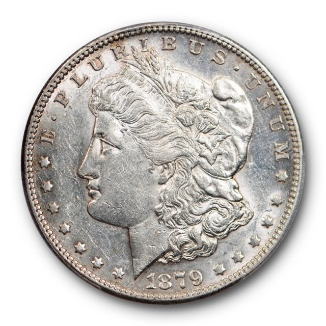 1879 S $1 Reverse of 1878 Morgan Dollar PCGS AU 50 About Uncirculated Cert#0838