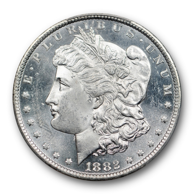 1882 CC $1 Morgan Dollar PCGS MS 63 PL Proof Like Uncirculated Carson City Mint