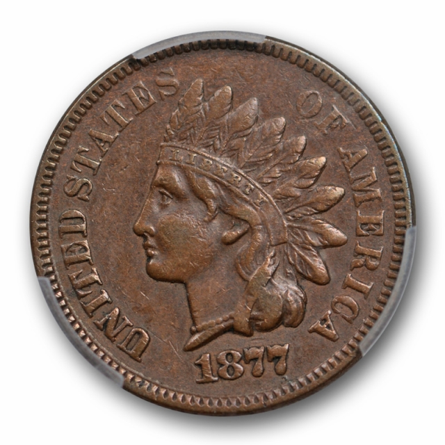 1877 1c Indian Head Cent PCGS XF 40 Extra Fine Sharp Full Liberty Key Date Tough ! 