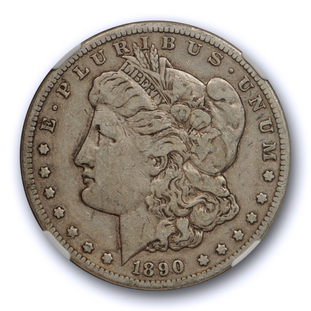 1890 CC $1 Morgan Dollar NGC VF 20 Very Fine Carson City Mint Original U.S Coin 