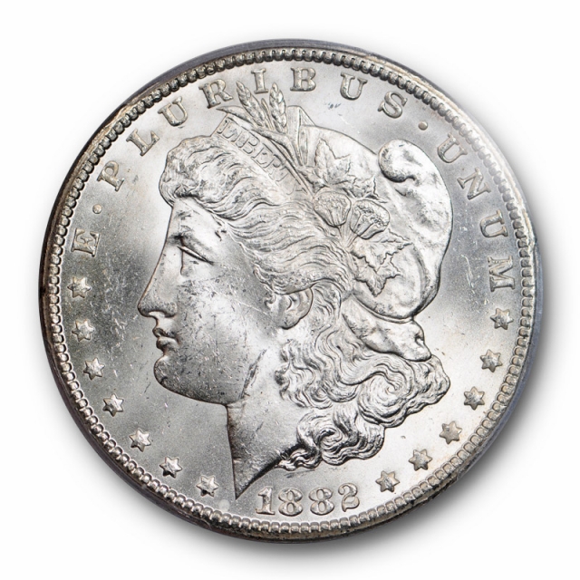 1882 CC $1 Morgan Dollar PCGS MS 63 Uncirculated Carson City Cert#4499