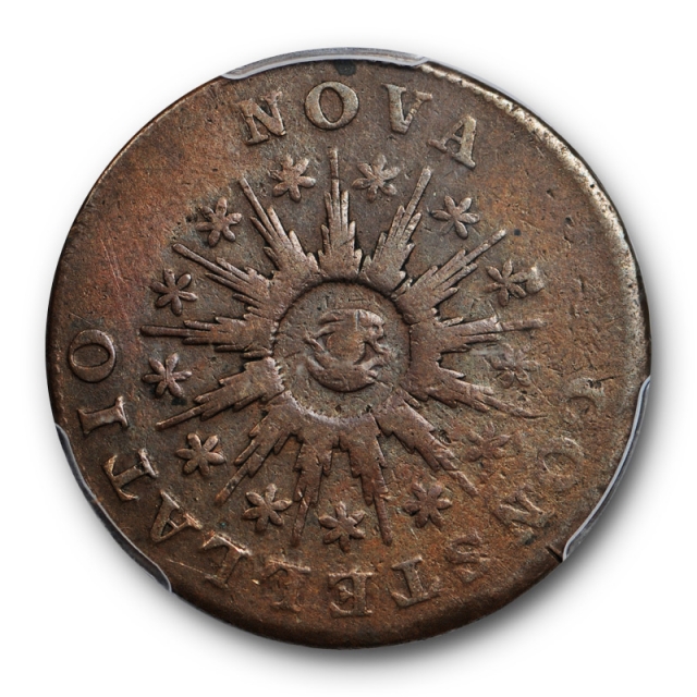 1785 C Nova Pointed Rays Colonials - Nova Constellatio Coins PCGS VF 25 Very Fine