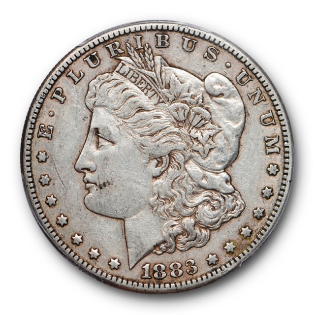 1883 S $1 Morgan Dollar PCGS XF 45 Extra Fine to AU Better Date Cert#3129