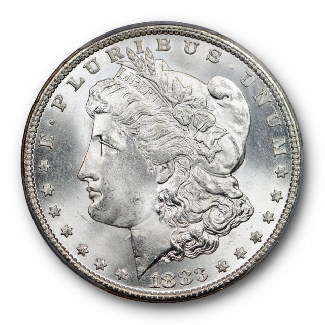 1883 CC $1 Morgan Dollar PCGS MS 66 Uncirculated Blast White Lustrous Beauty