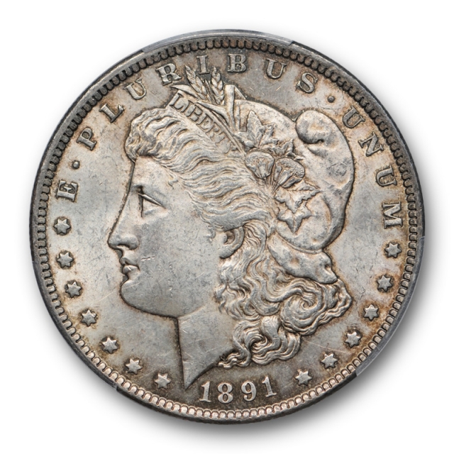 1891 CC $1 Morgan Dollar PCGS MS 62 Uncirculated Carson City Mint Original Cert#8297