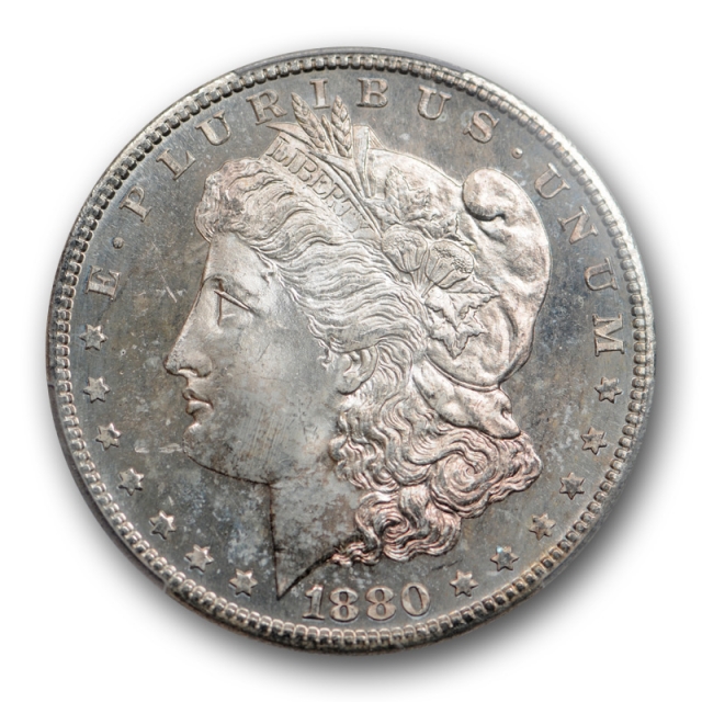 1880 S $1 Morgan Dollar PCGS MS 65 Uncirculated Looks Proof Like PL ? Toned ! 