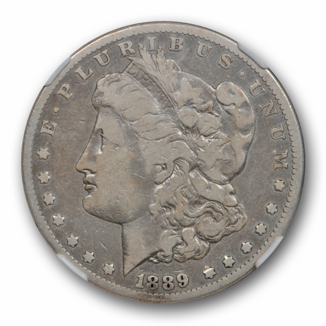 1889 CC $1 Morgan Dollar NGC VG 10 Very Good to Fine Carson City Mint Key Date