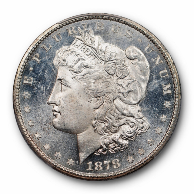 1878 CC $1 Morgan Dollar PCGS MS 64+ PL Proof Like CAC Approved Lustrous