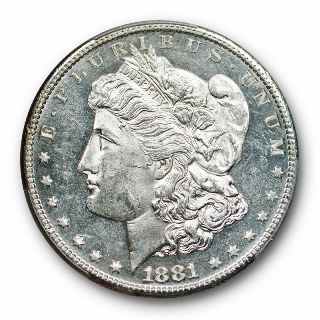 1881 S $1 Morgan Dollar PCGS MS 62 PL Proof Like Looks DMPL? Beauty 