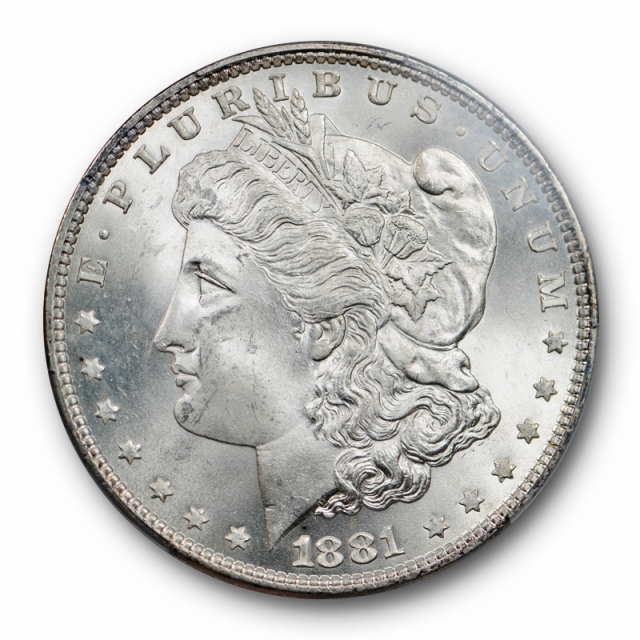 1881 $1 Morgan Dollar PCGS MS 65 Uncirculated Philadelphia P Mint Original 