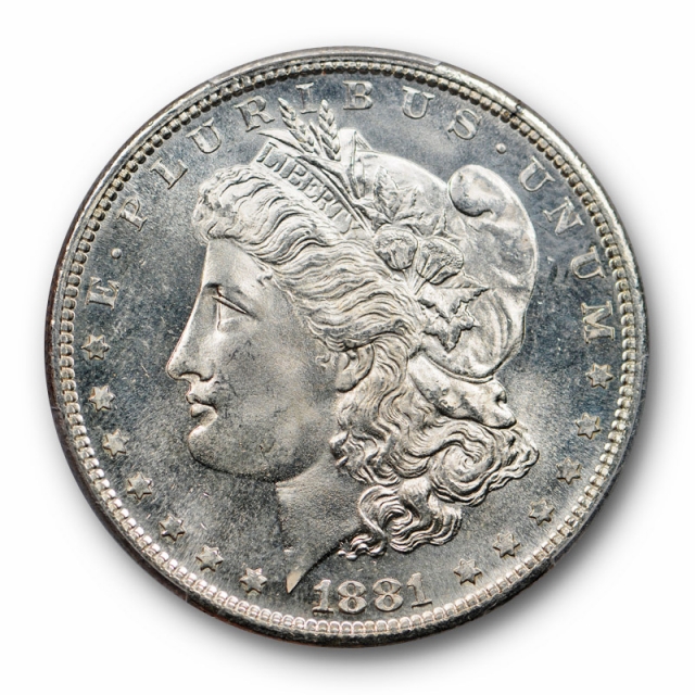 1881 S $1 Morgan Dollar PCGS MS 65 Uncirculated Flashy Obverse Looks PL ! 