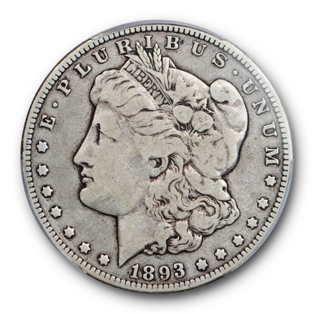 1893 O $1 Morgan Dollar PCGS F 12 Fine New Orleans Mint Better Date Original 
