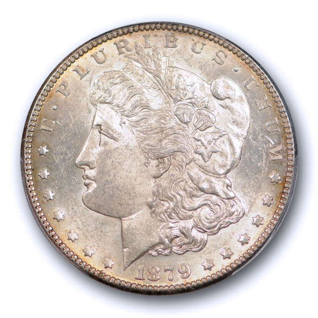 1879 S $1 Reverse of 1878 Morgan Dollar PCGS MS 62 Uncirculated Rev of 78 Variety Coin