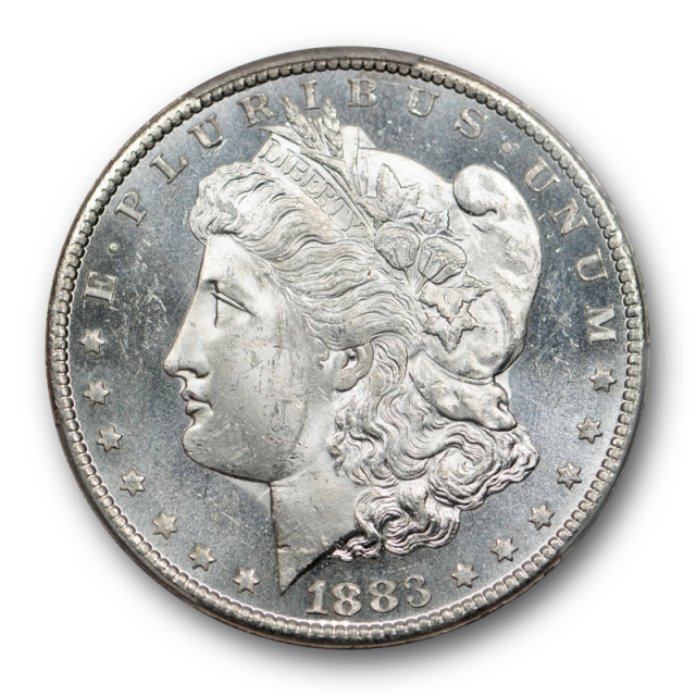 1883 CC $1 Morgan Dollar PCGS MS 63 PL Proof Like Uncirculated Lustrous