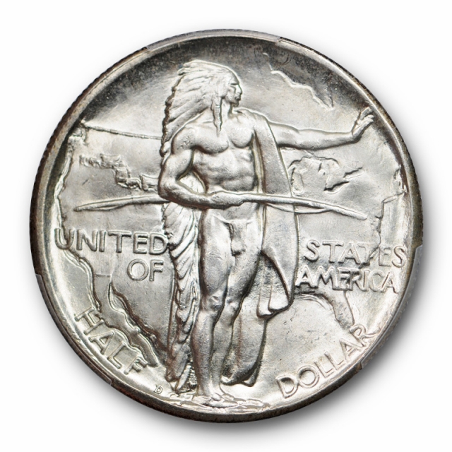1934 D Oregon Trail Half Dollar 50C Silver Commemorative PCGS MS 66  