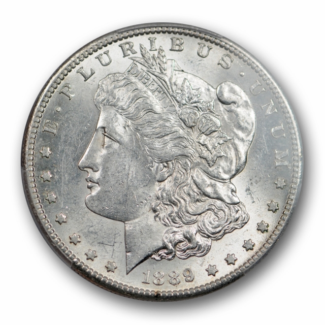 1889 S $1 Morgan Dollar PCGS AU 58 About Uncirculated Better Date Tough Grade Cert#3239