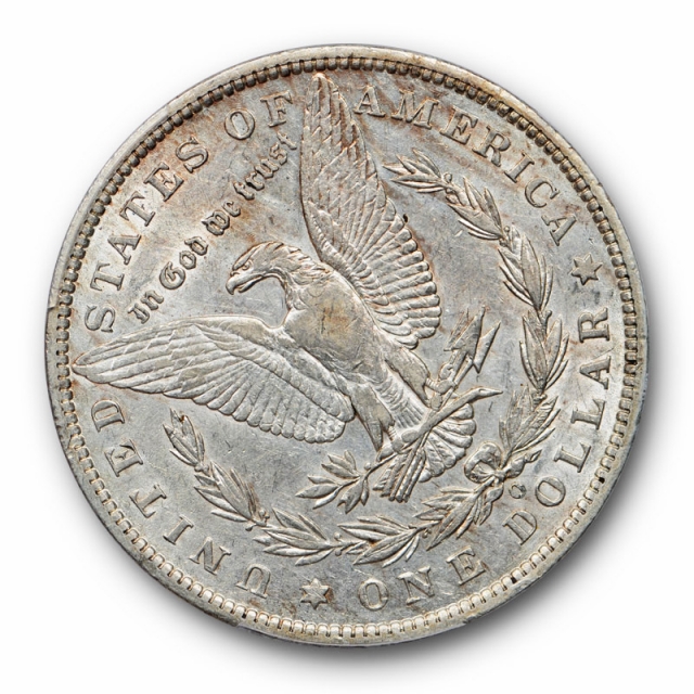 1886 O $1 Morgan Dollar PCGS AU 50 Rotated Dies 45 Degrees Mint Error 