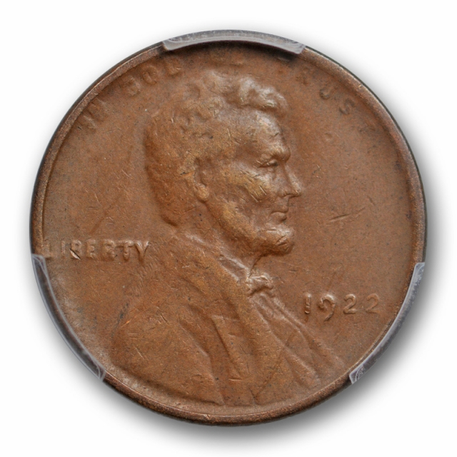 1922 Weak D 1c Lincoln Wheat Cent PCGS VF 25 Very Fine to Extra Fine No#0735