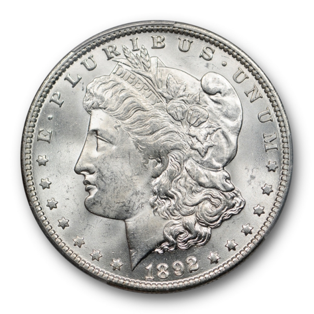 1892 O $1 Morgan Dollar PCGS MS 64 Uncirculated Better Date Blast White Cert1324