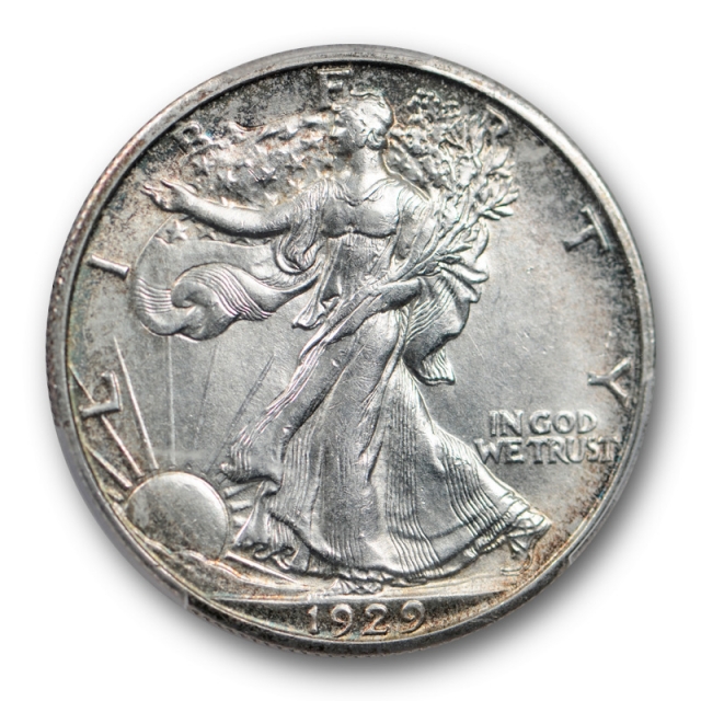 1929 S 50C Walking Liberty Half Dollar PCGS MS 62 Uncirculated Exceptional Cert#7082