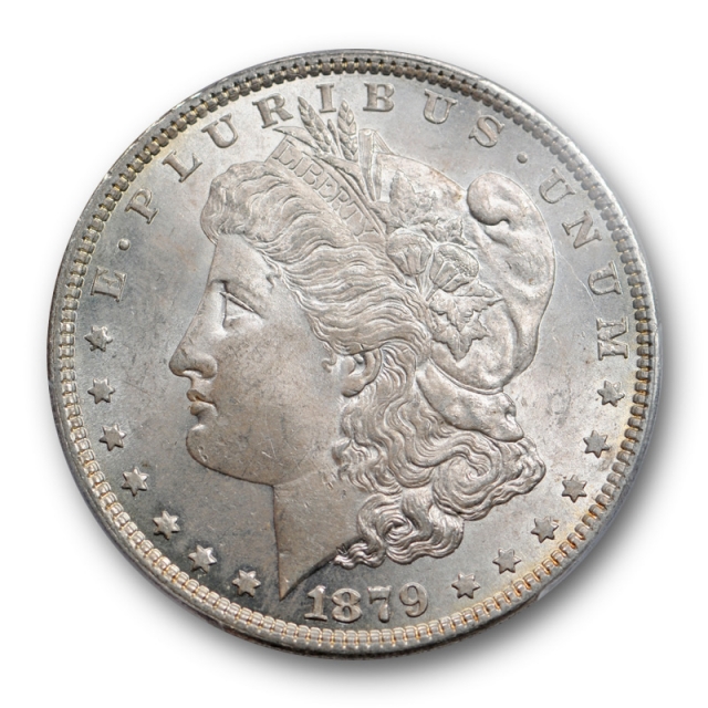 1879 $1 Morgan Dollar PCGS MS 64 Uncirculated Better Date Lightly Toned Original 