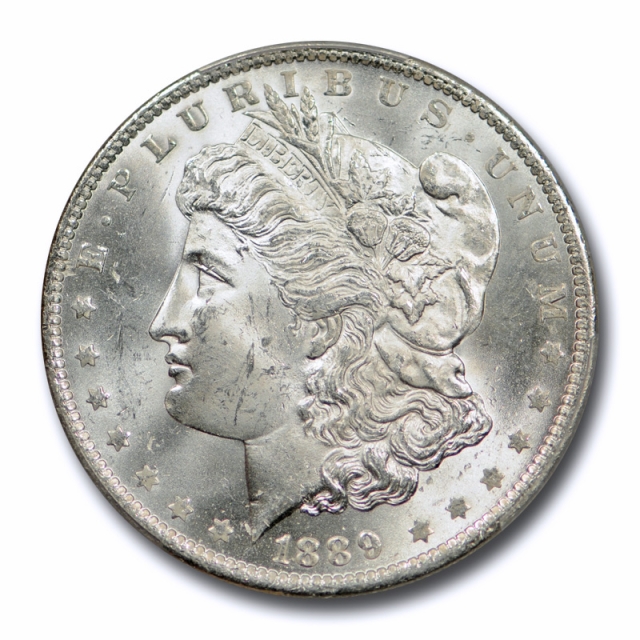 1889 O $1 Morgan Dollar PCGS MS 63 Uncirculated New Orleans Blast White Cert#6894