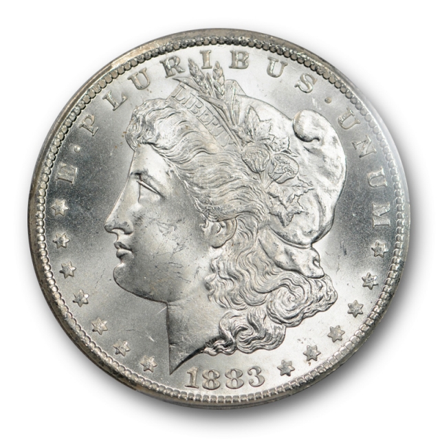 1883 CC $1 Morgan Dollar PCGS MS 65 Uncirculated Carson City Mint Blast White Cert#7213