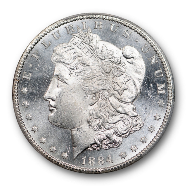 1884 CC $1 Morgan Dollar PCGS MS 64 PL Uncirculated Carson City Proof Like ! 