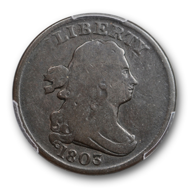 1803 1/2C Draped Bust Half Cent PCGS VG 8 Very Good US Type Coin Original 