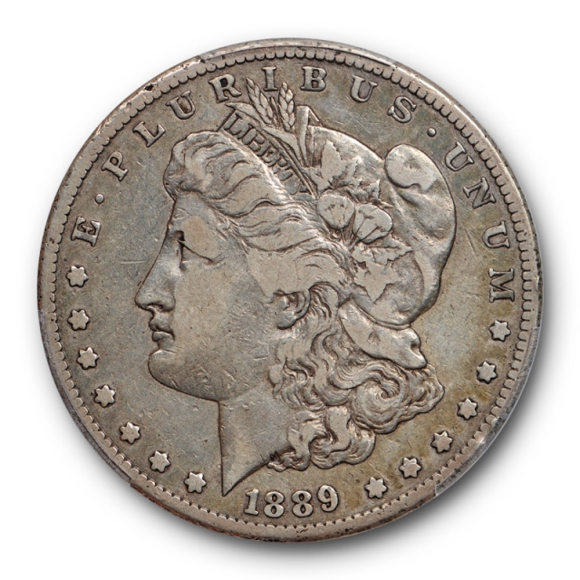 1889 CC $1 Morgan Dollar PCGS F 15 Fine to Very Fine Carson City Looks VF ! 
