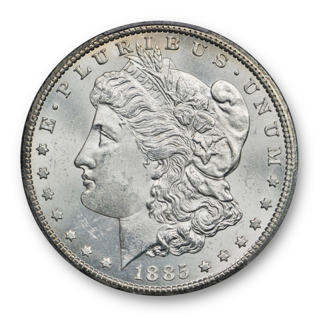 1885 CC $1 Morgan Dollar PCGS MS 64 Uncirculated Carson City Mint Sharp Strike Cert#4212