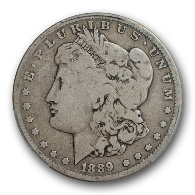 1889 CC $1 Morgan Dollar PCGS G 6 Good to Very Good CAC Approved Nice ! 