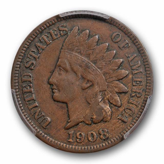1908 S 1C Indian Head Cent PCGS VF 30 Very Fine to Extra Fine Key Date Original 