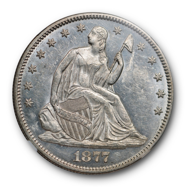 1877 Seated Liberty Half Dollar NGC MS 62 PL Proof Like Pop 4 !