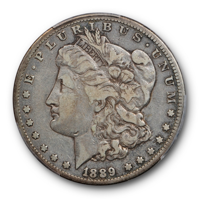 1889 CC $1 Morgan Dollar PCGS VF 20 Very Fine Key Date Carson City Mint Original Toned