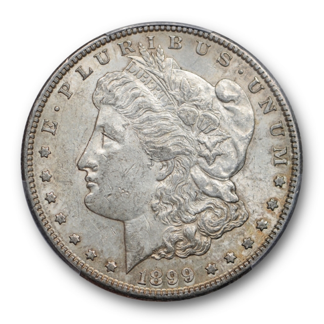1899 S $1 Morgan Dollar PCGS AU 53 About Uncirculated Better Date Original !