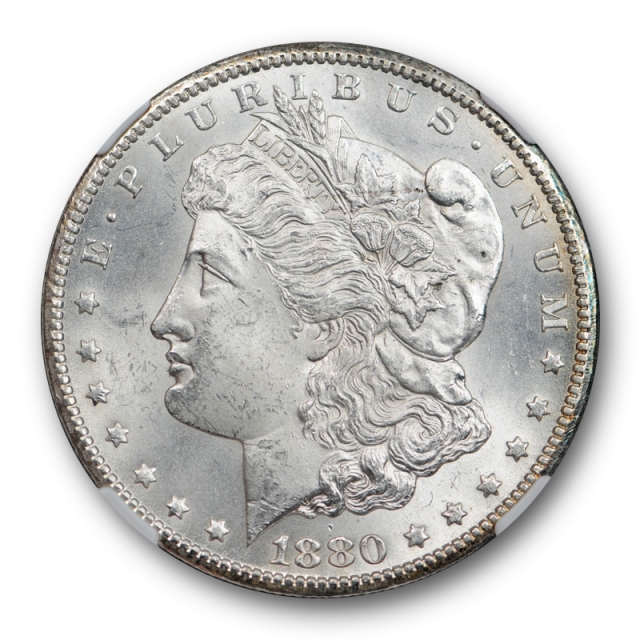 1880 CC $1 Morgan Dollar NGC MS 63 Uncirculated Carson City Mint Sharp ! 