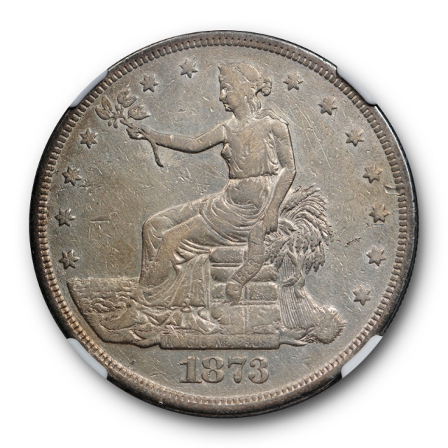 1873 Trade Dollar T$1 NGC VF 30 Very Fine to Extra Fine Better Philadelphia Mint Date 