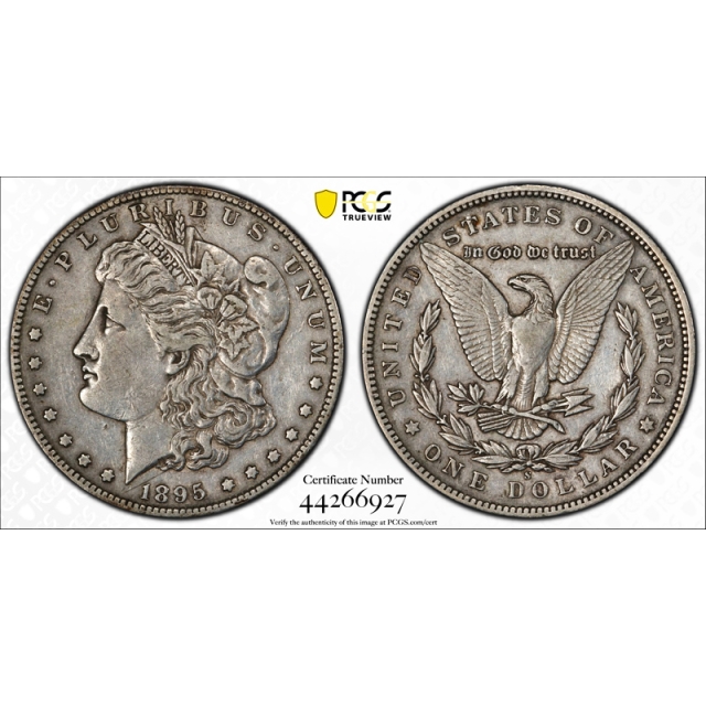 1895 S $1 Morgan Dollar PCGS XF 40 Extra Fine San Francisco Mint Better Date !