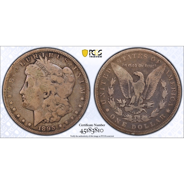 1895 $1 Proof Morgan Dollar PCGS PR 6  Tied Lowest Graded! King of the Morgan Dollars !