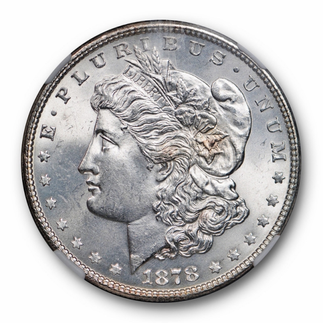 1878 7TF REV OF 78 Morgan Dollar $1 NGC MS 63 Uncirculated Reverse of 1878 