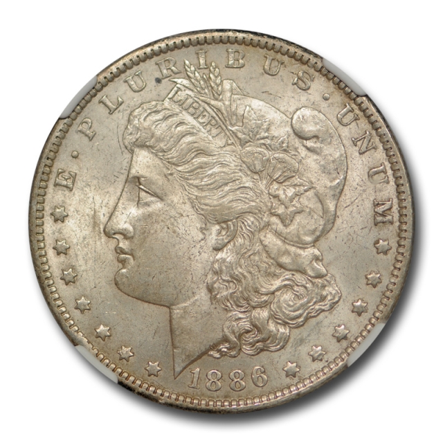 1886 O $1 Morgan Dollar NGC MS 61 Uncirculated New Orleans Mint Original Toned