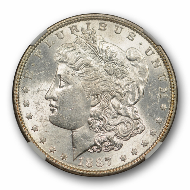 1887/1887 $1 Morgan Dollar NGC MS 62 Uncirculated VAM 5 1887 Top 100